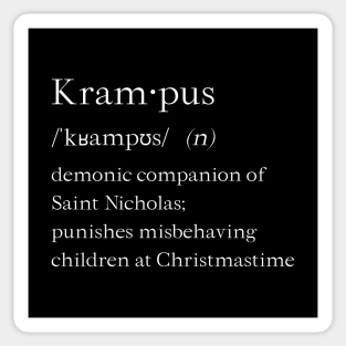 Encyclopaedia tenebrarum: Krampus Sticker